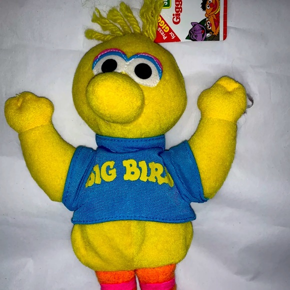 Sesame Street Toys Tyco 998 Sesame Street Big Bird Talking